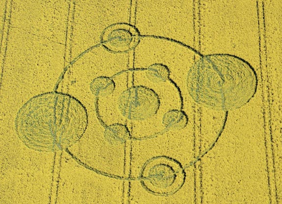 crop circle at Hannington | May 13 2012