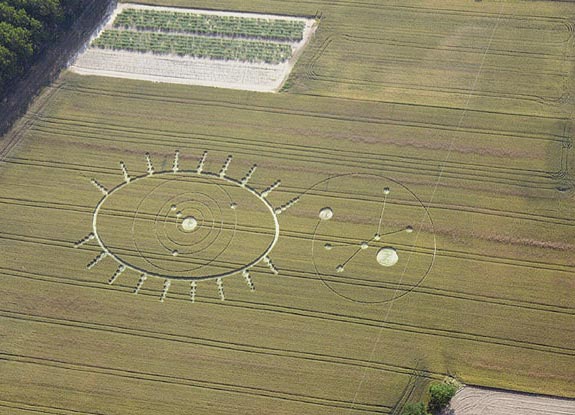 crop circle at Santena | June 17 2012