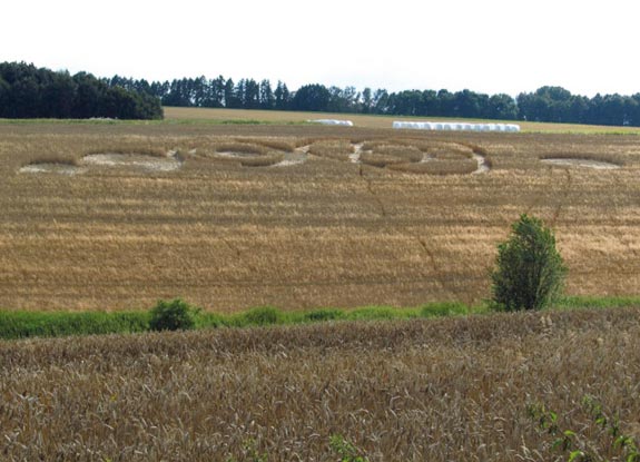 crop circle at Mohelnice Jizerou | July 15 2012