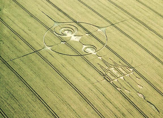 crop circle at Stanton St Bernard | July 16 2012