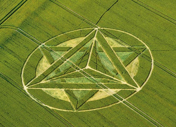 crop circle at Wanborough Plain | July 21 2012