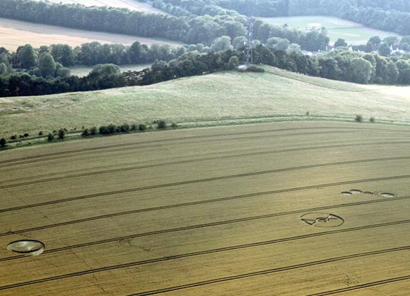 crop circle at Hinton Parva | July 25 2012