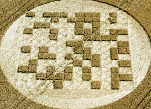 crop circle at Hannington | July 28 2012