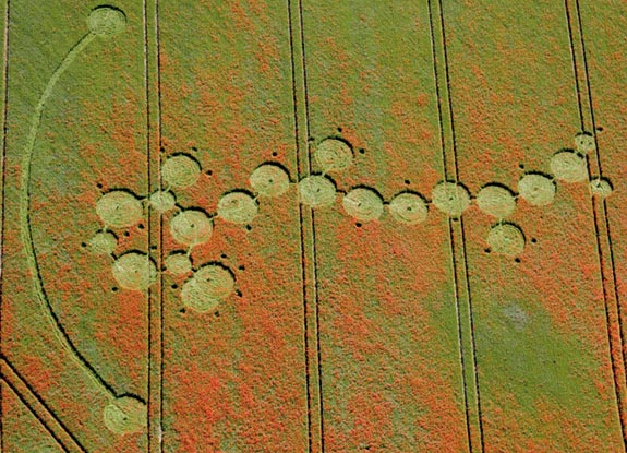 crop circle at Ogbourne Down | July 29 2012