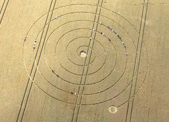 crop circle at Chalk Pit | August 02 2012