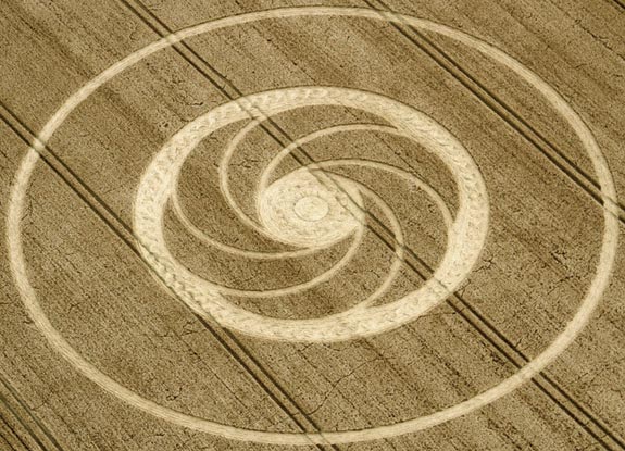 crop circle at Milk Hill | August 05 2012