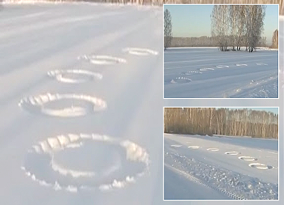 crop circle at Promyschlennaja |  November 28 2012