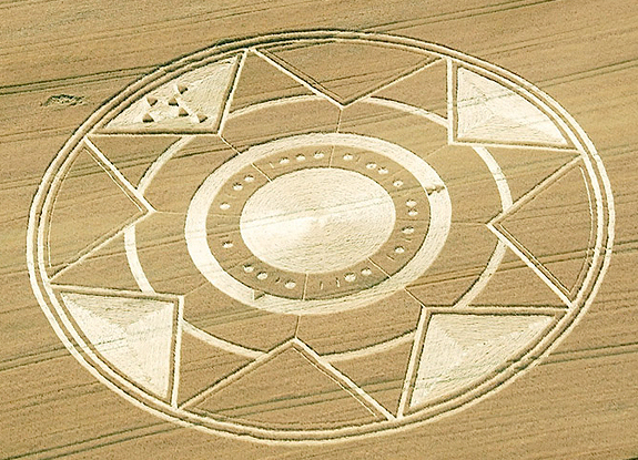 crop circle at Cavallo Grigio | June 30 2013