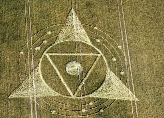 crop circle at Roundway | July 24 2013