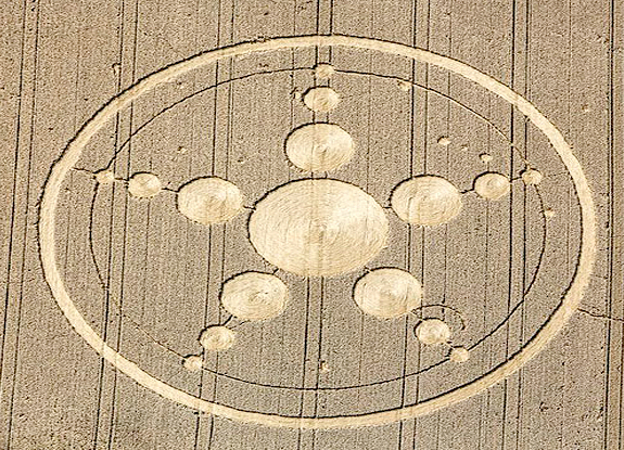 crop circle at Haunsheim | late July 2013