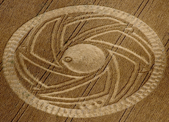 crop circle at Etchilhampton| August 19 2013