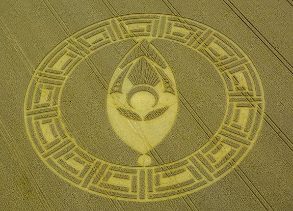 crop circle at Beckhampton | August 23 2013