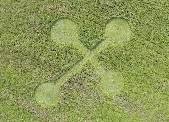 crop circle at Hoeven | May 20 2014