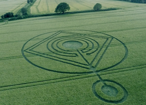 crop circle at Hanford | June 1 2014