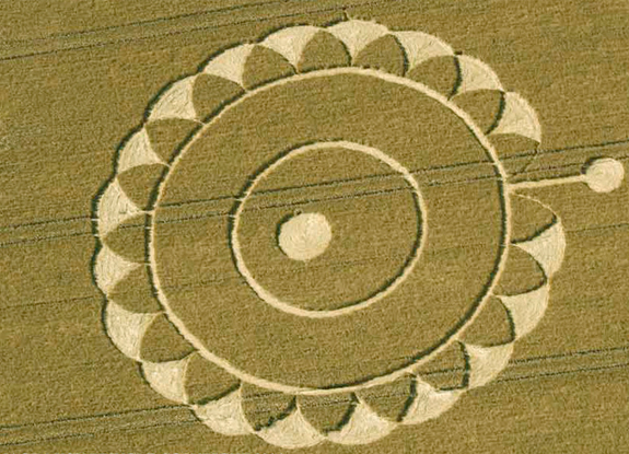 crop circle at Rodmarton | July 15 2014