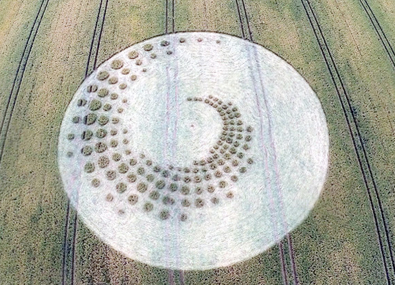 crop circle at Marlborough | July 16 2014