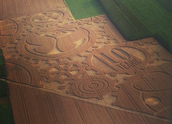 crop circle at Momalle | July 17 2014