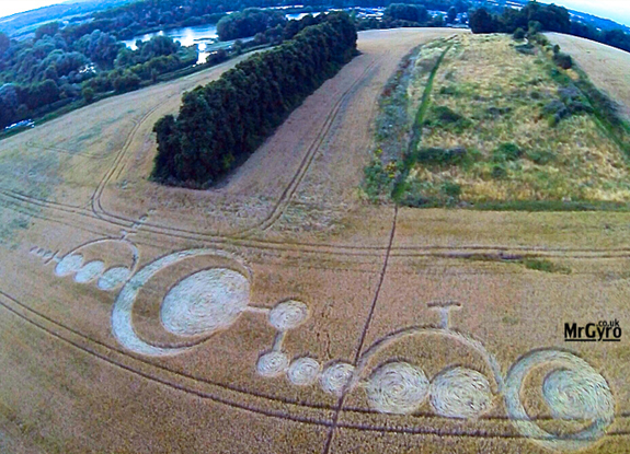 crop circle at Marlborough | July 16 2014