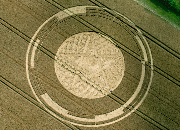 crop circle at Cherington | July 27 2014