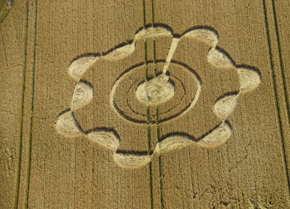 crop circle at Avebury | July 29 2014