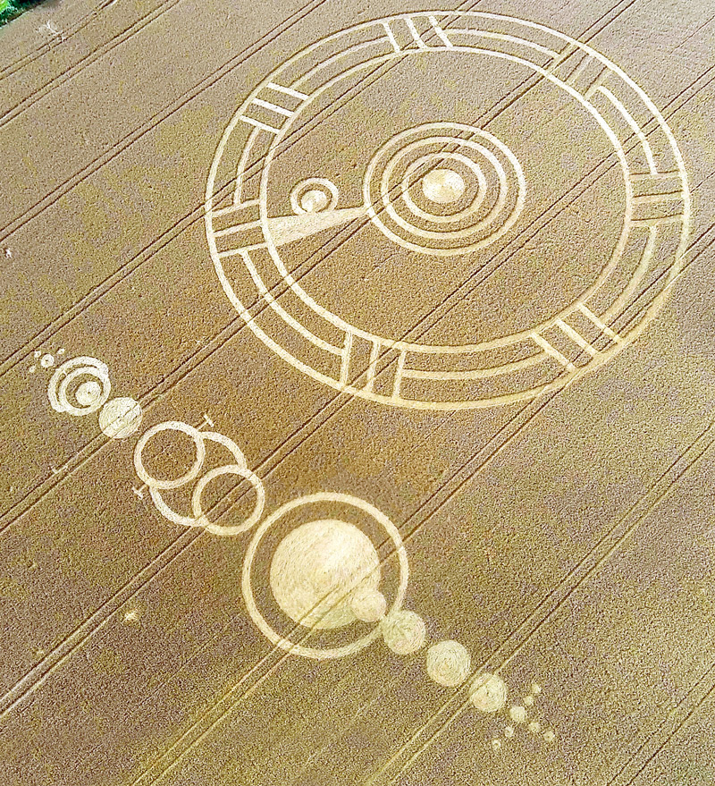 crop circle at Stroud Green | August 29 2014