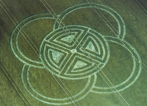 crop circle at Blandford Forum | May 30 2015