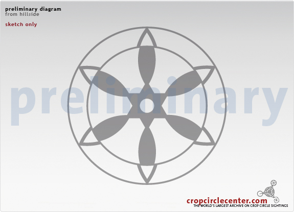 crop circle at Castelnuovo Berardenga | June 3 2015