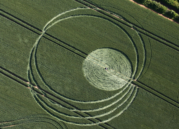 crop circle at Westwoods | June 21 2015