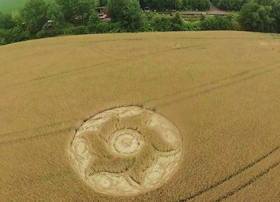 crop circle at Lichtenrade | July 13 2015