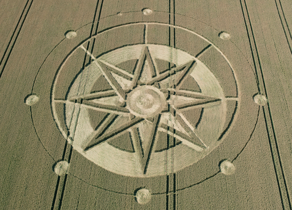 crop circle at Haselor | July 19 2015