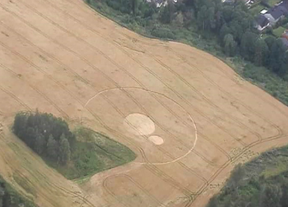 crop circle at Vestby | August 09 2015