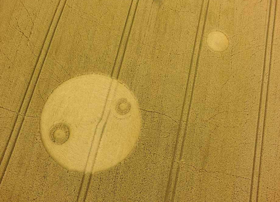 crop circle at Little Wenlock | August 10 2015