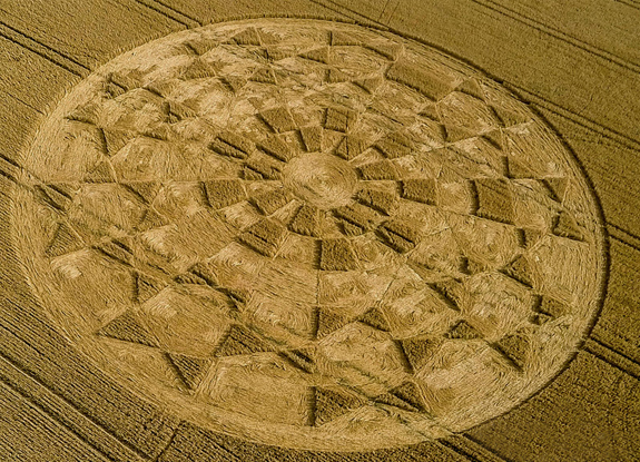 crop circle at Etchilhampton | August 19 2015