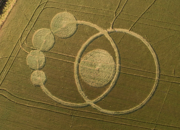 crop circle at Linha Ronda | October  7 2015