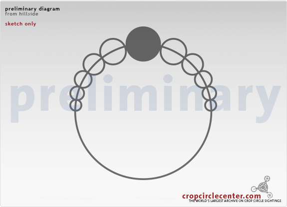 crop circle at Danebury Rings | June 30 2016