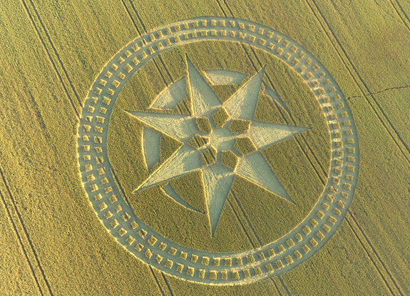crop circle at Stonehenge | July 8 2016
