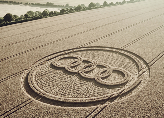 crop circle at Wick Farm | August 2016