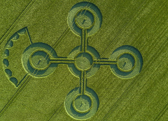 crop circle at Alton Barnes | May 25 2017