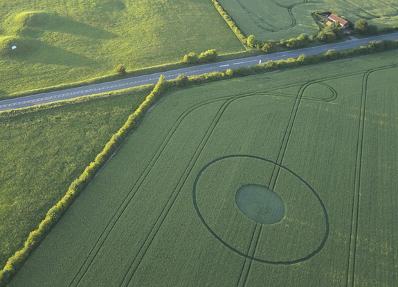 crop circle at Avebury | June 3 2017