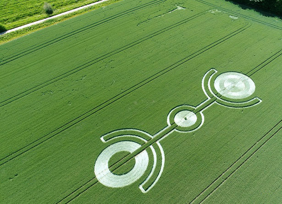 crop circle at East Kennett | June 26 2017