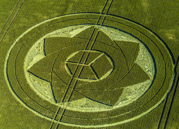 crop circle at Boreham Wood | July 1 2017