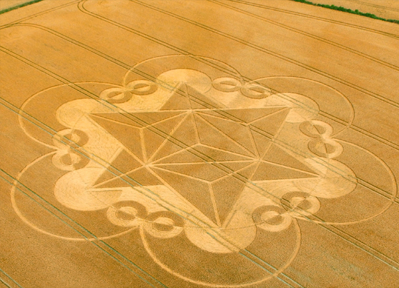 crop circle at Cley Hill | July 18 2017