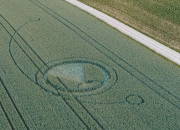 crop circle at Uster | June 4 2018