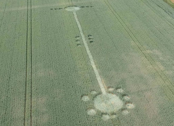 crop circle at Hoeven | June 17 2018