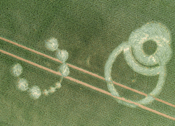 crop circle at Chesterton Farm | May 25 2019