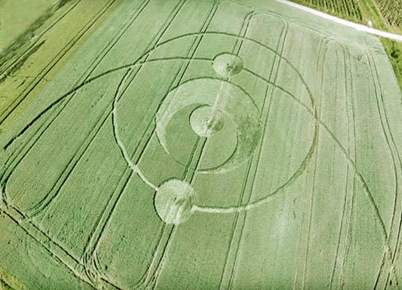 crop circle at Saint Hippolyte | June 13 2019