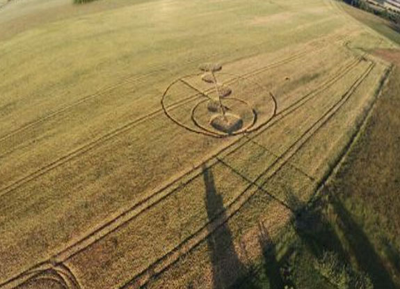 crop circle at Menetou-Salon | June 14 2019