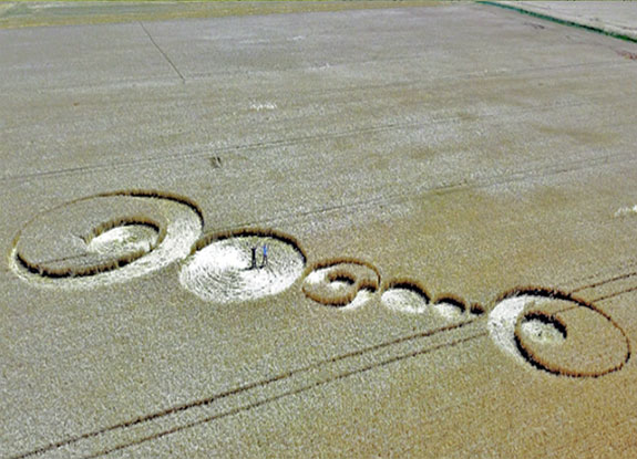 crop circle at La Rosiere Sicault | July 3 2019