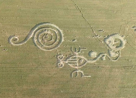 crop circle at Březina | July 5 2019