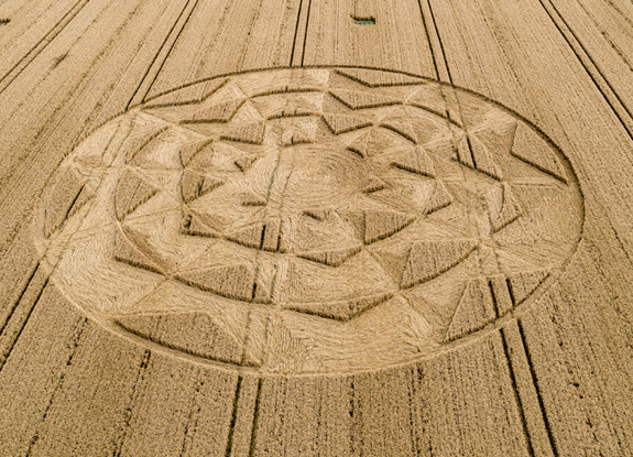 crop circle at Tufton | August 4 2019